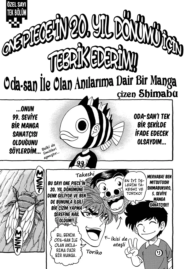 Oda-san İle Olan Anılarıma Dair Bir Manga
