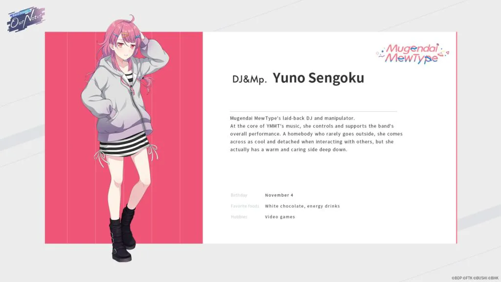 Our Notes Mugendai Mewtype yuno