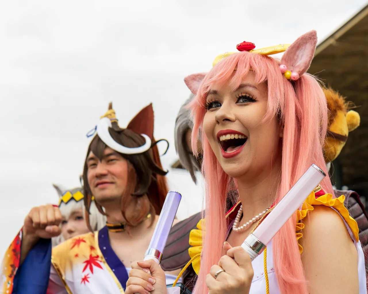 Umamusume Cosplayer at Cosplay Trackside. Image by Sharky_LT