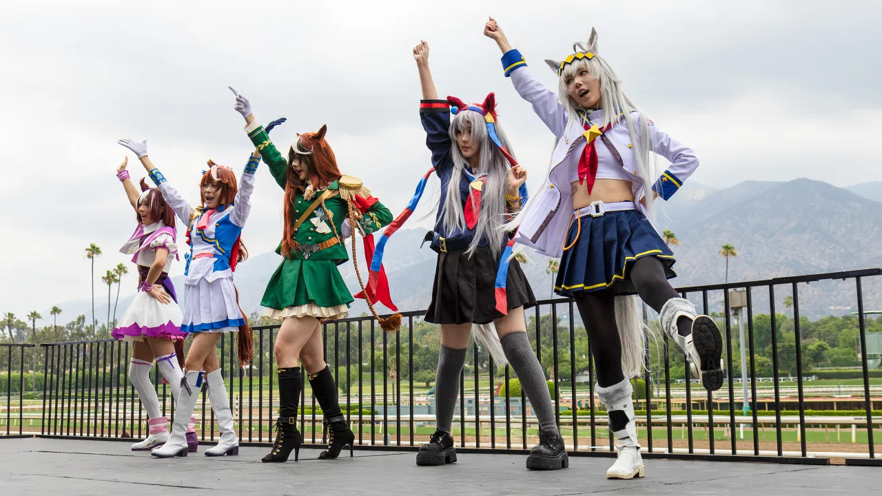 Cosplay performance at the Cosplay Trackside. Image by Sharky_LT