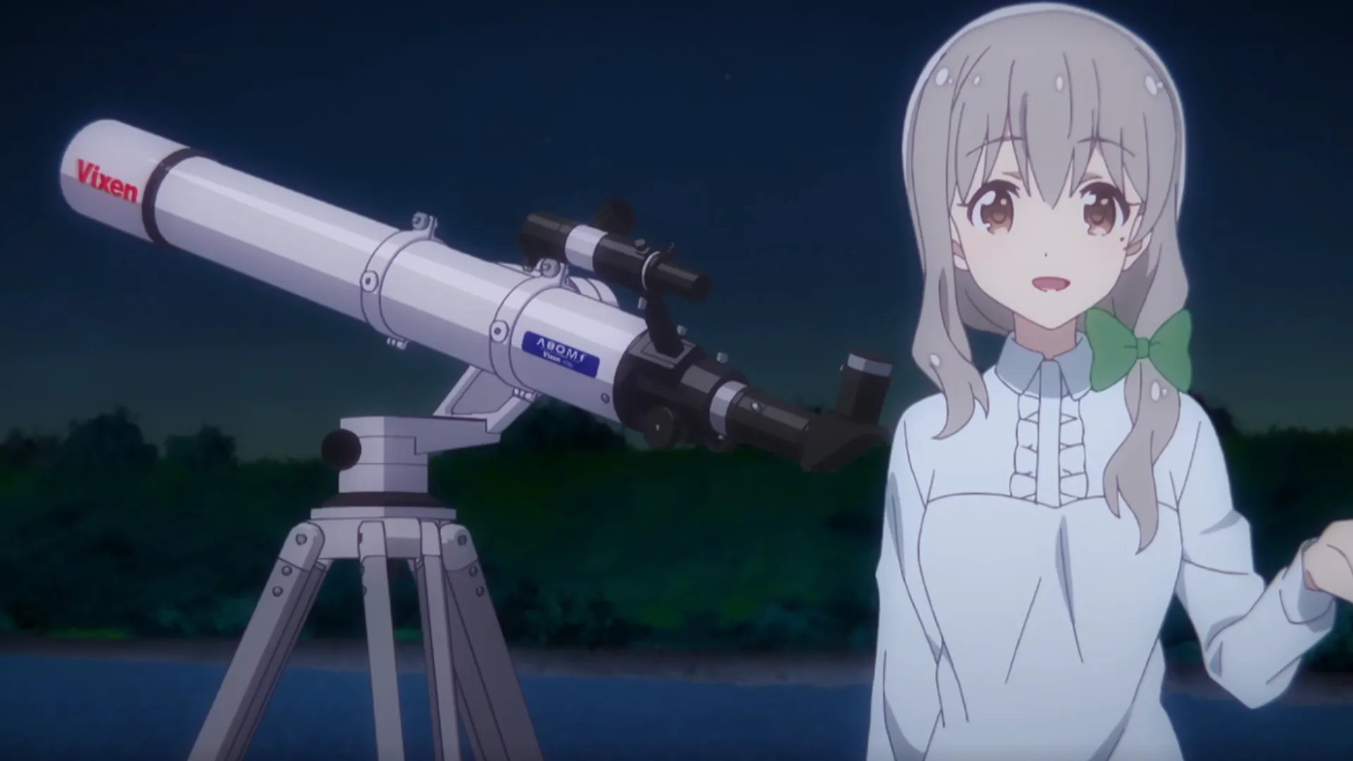 space-themed anime; Asteroid in Love screenshot
