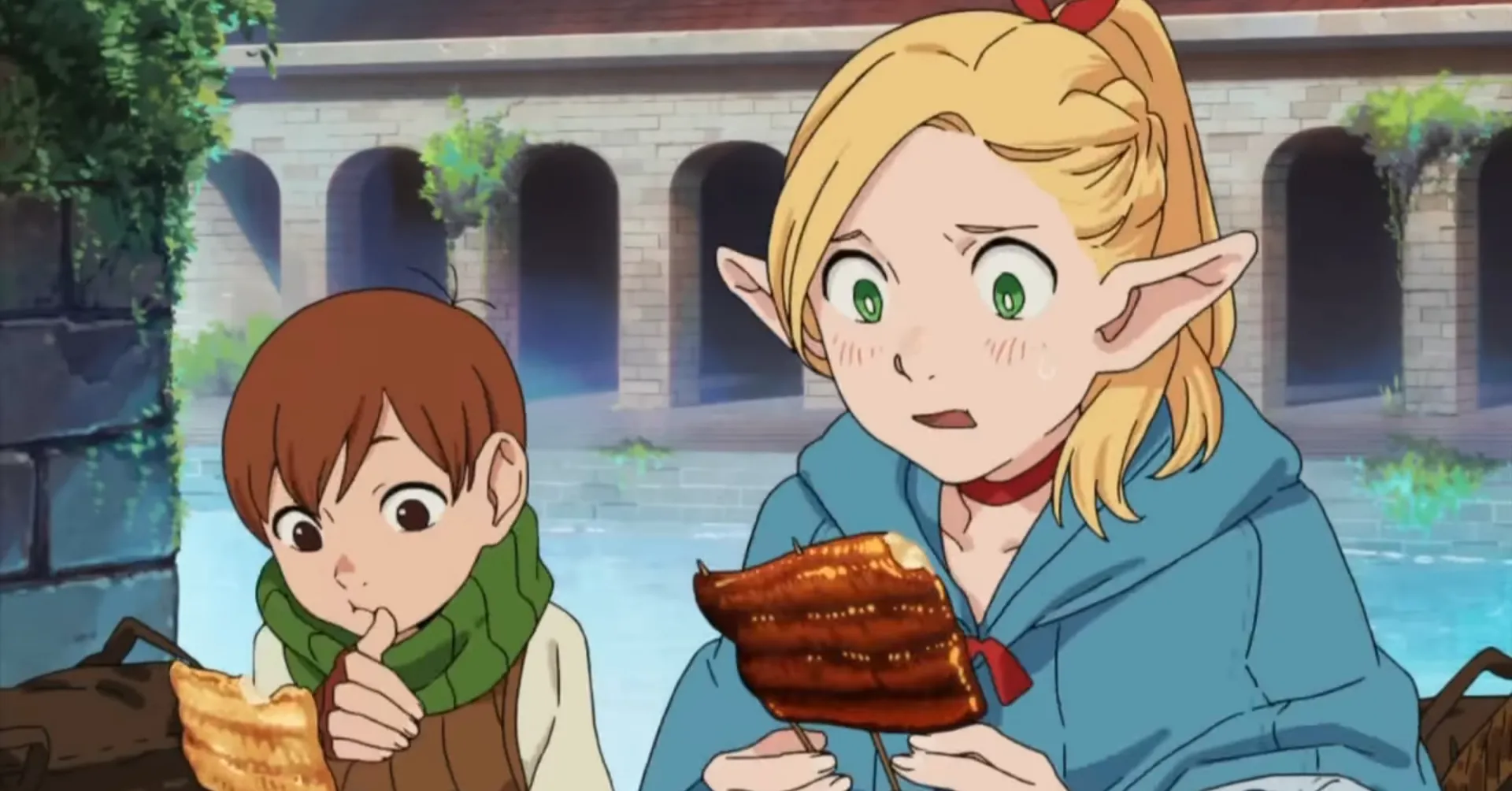 delicious in dungeon anime trigger visual