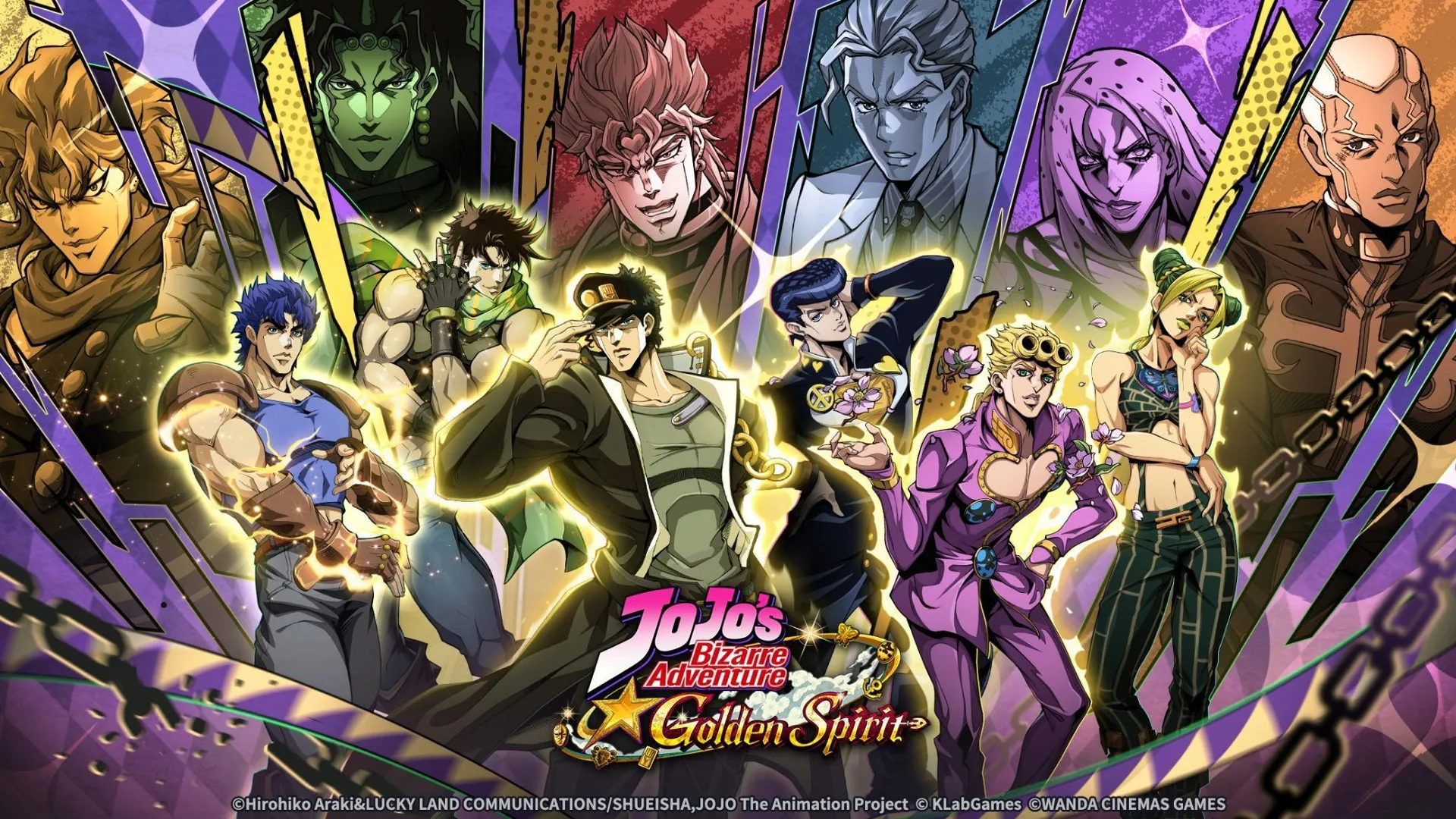 JoJo's Bizarre Adventure: Golden Spirit New Mobile Game Opens Closed-Beta Pre-Registrations