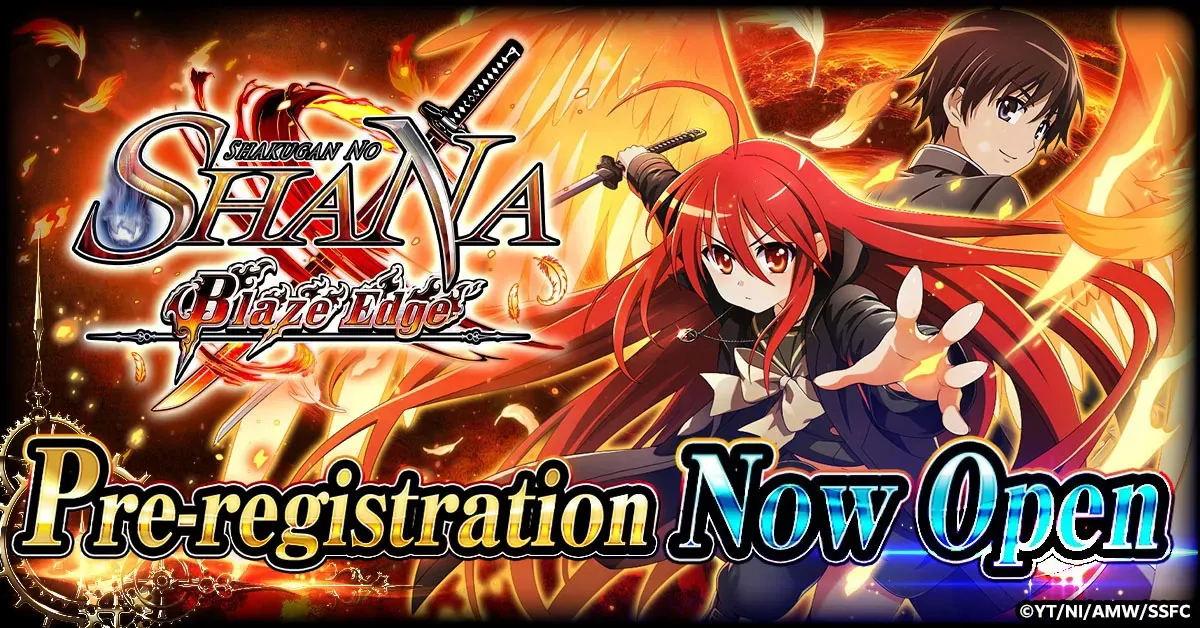 Shakugan No Shana: Blaze Edge Game Opens Pre-Registration Ahead of release