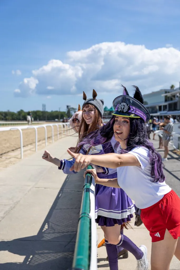 Tampa Bay Down Umamusume Meetup — Fenomeno and Nakayama Festa cosplayer