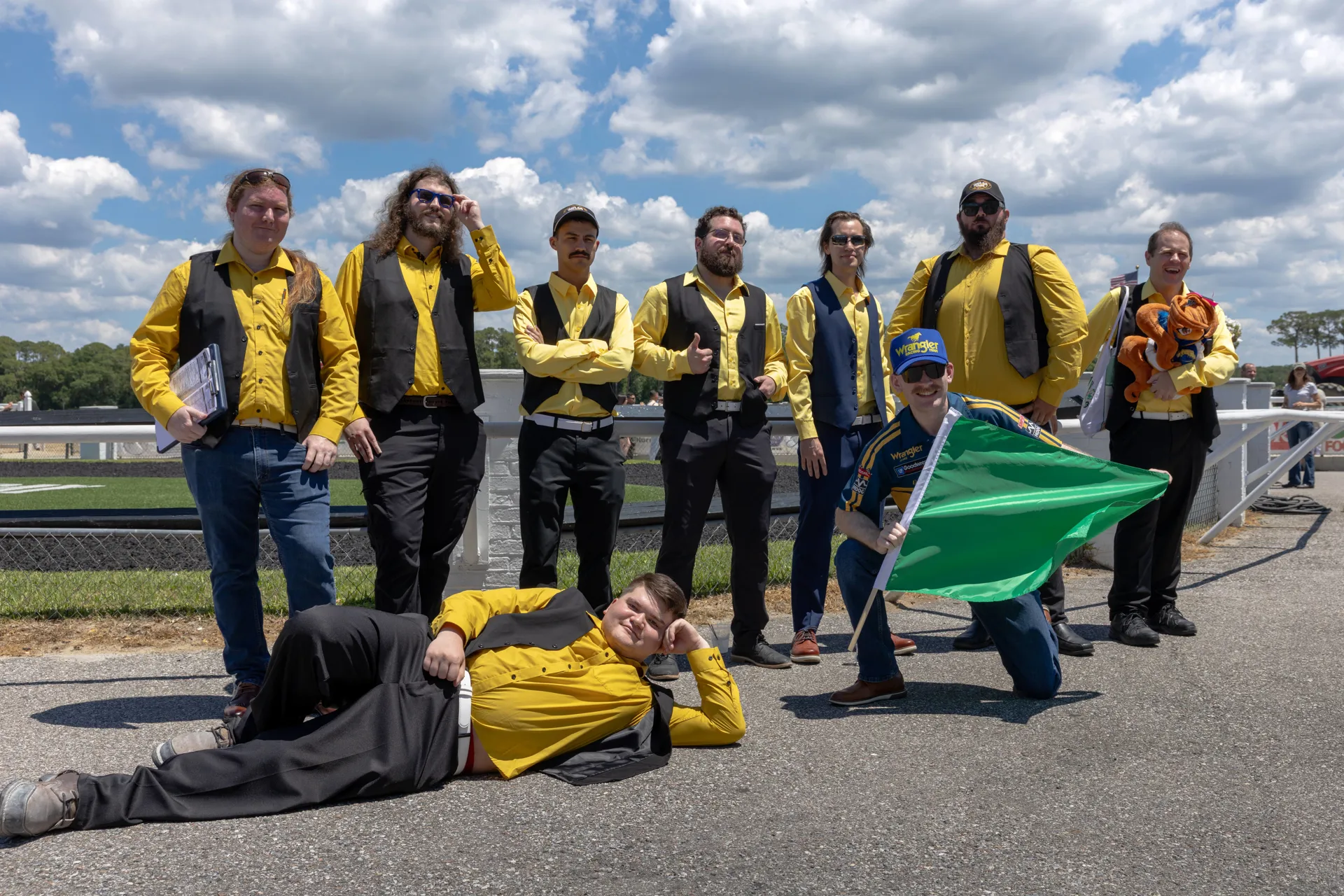 Tampa Bay Down Umamusume Meetup — Trainer cosplay section