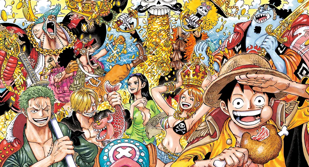 Touching Message by Eiichiro Oda on Chapter 1,000