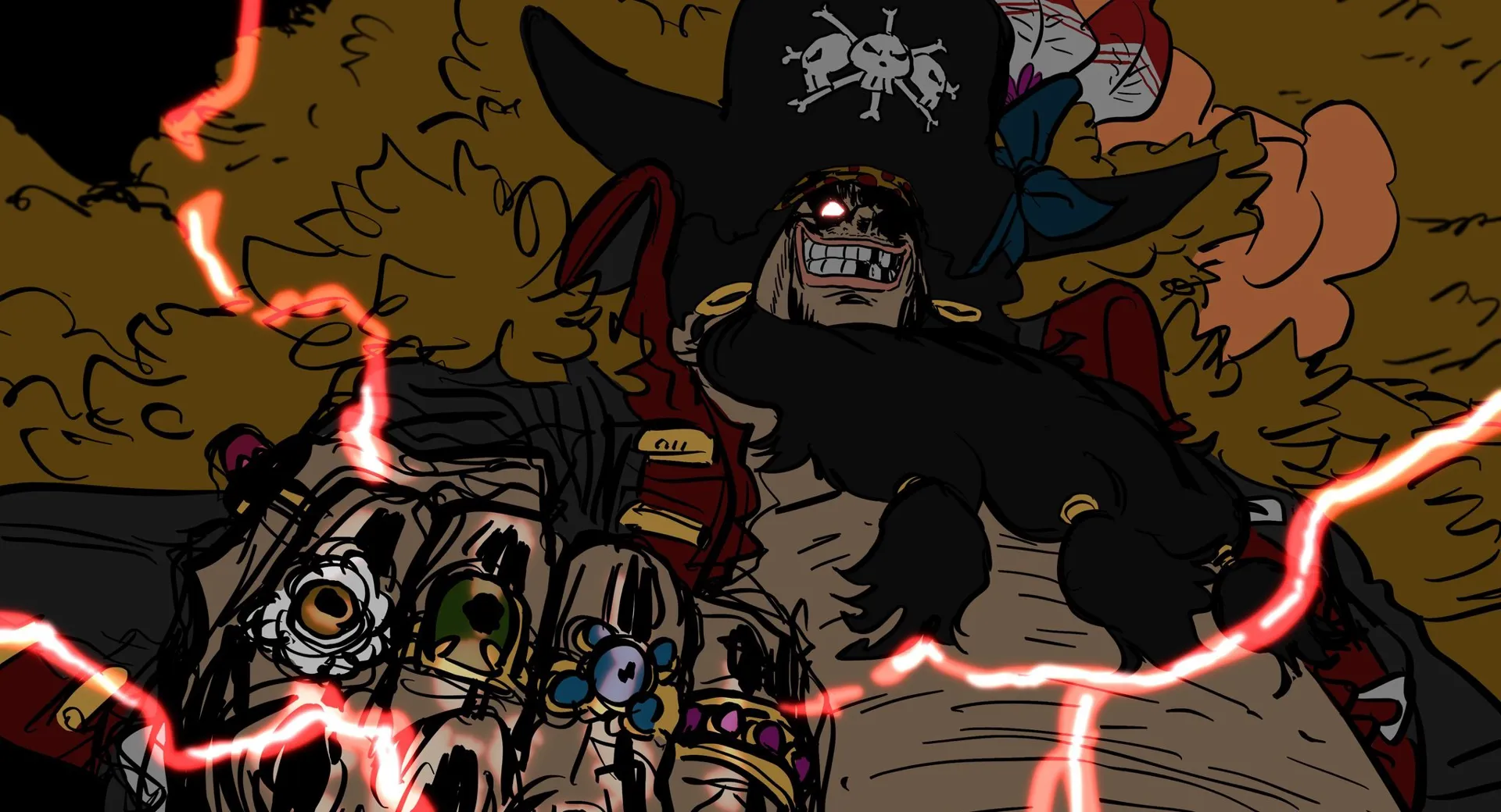 Blackbeard neden Conqueror'un Haki Var